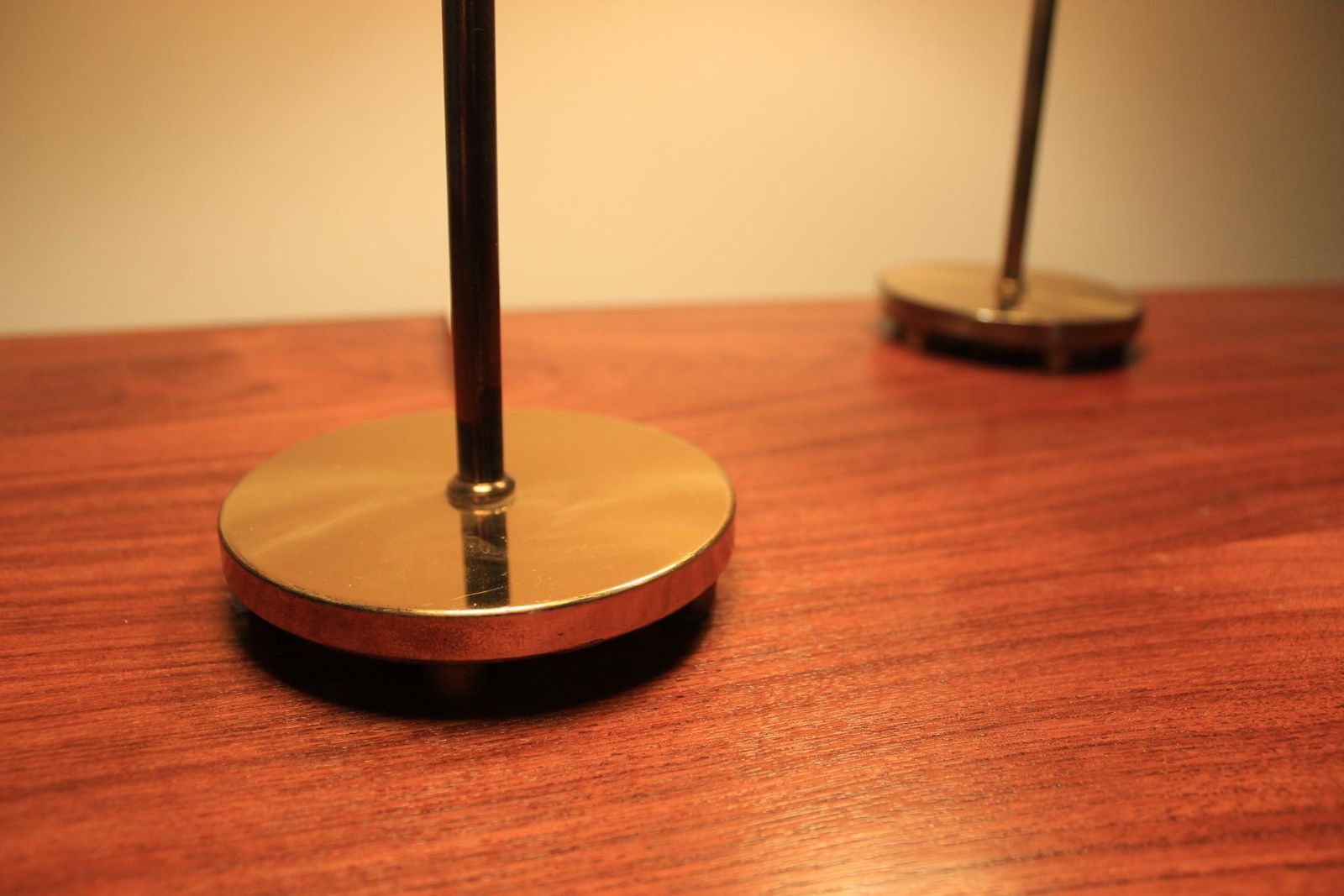 Pair Of Mid Century Table / Desk Lamps Falkenbergs Belysnings, Sweden, 1970s.  photo buy