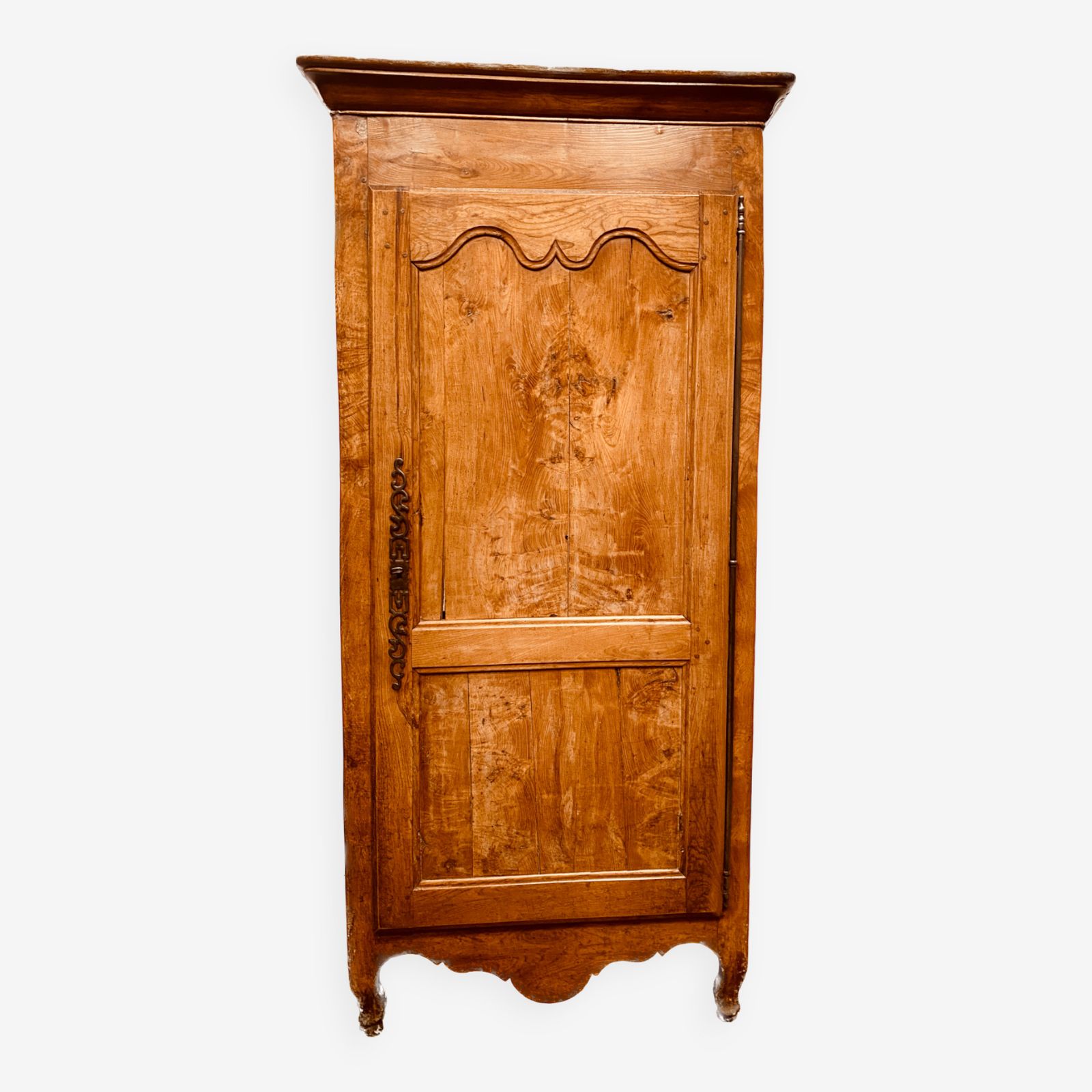 Louis XV Style Bonnetière In 19th Century Cherry Wood
