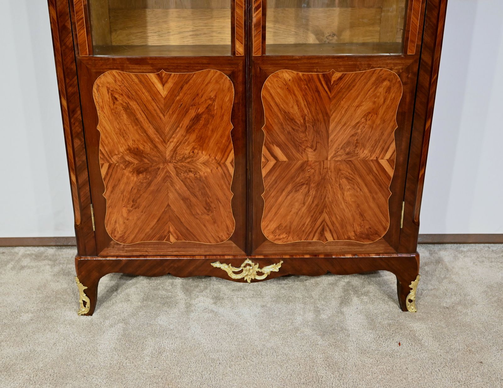 photo furniture Small Showcase Library, Louis XV Style – 19th Century