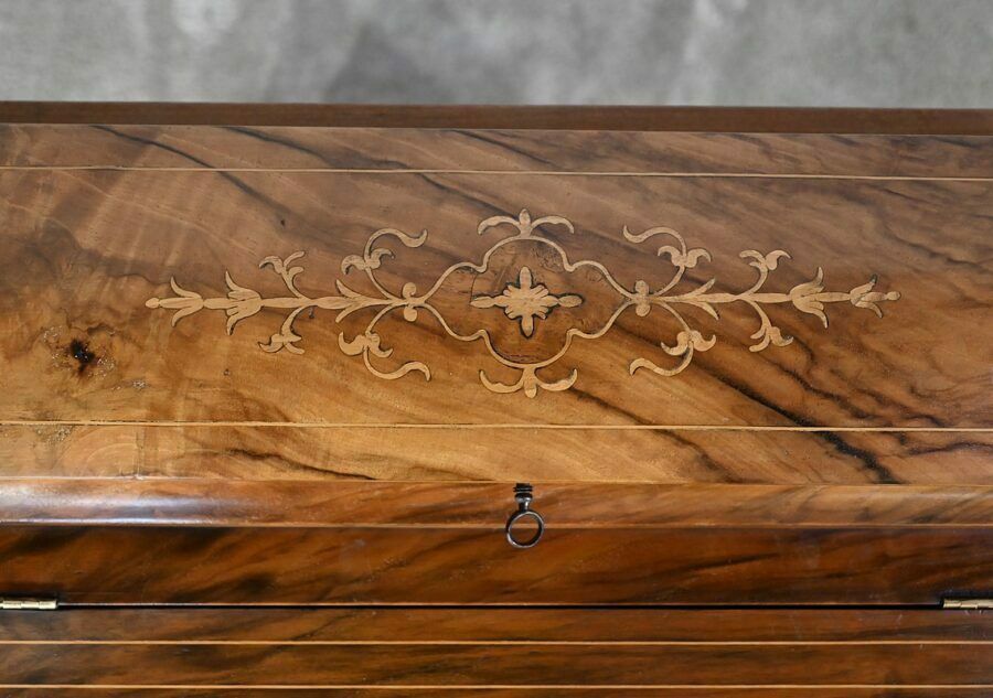 Victorian Davenport Walnut Desk, England – 19th Century photo buy