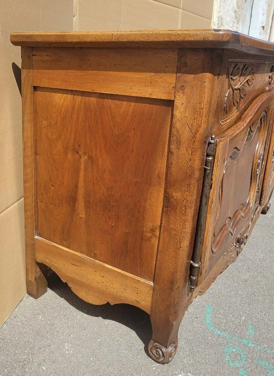 Provençal Buffet "Pétrin" Carved Walnut, Early 19th Century photo buy