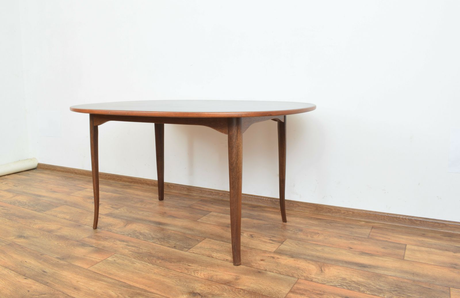 Mid Century Swedish Teak Table Model „Ovalen” By Carlm Malmsten For Mobel Komponerad Av, 1950s. photo vinterior