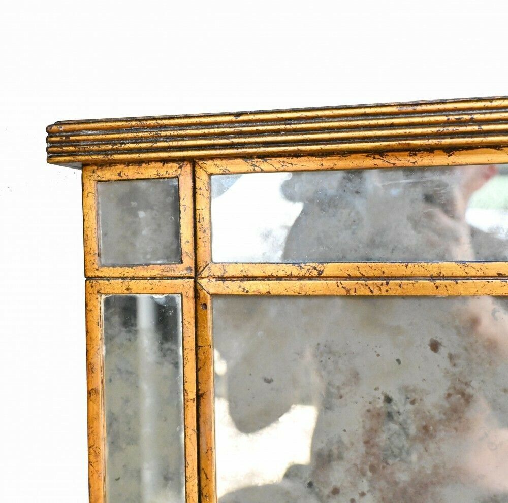 photo furniture Art Deco Commode Mirrored Chest Of Drawers