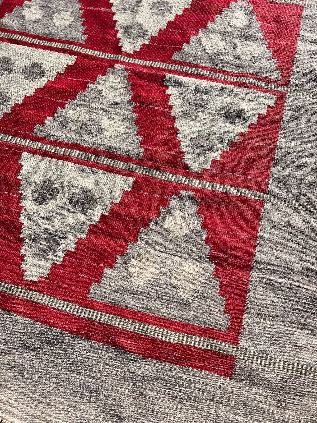 1960's Swedish Flatweave Rug photo for sale