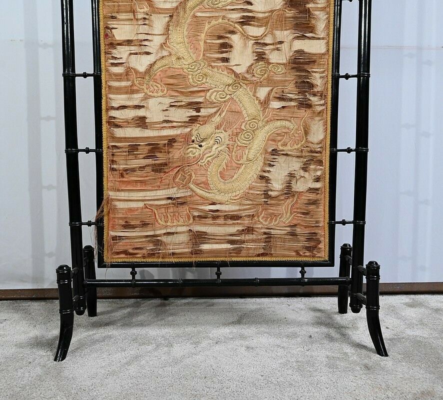 999.1 Bamboo Spirit Fireplace Screen – 1920 photo