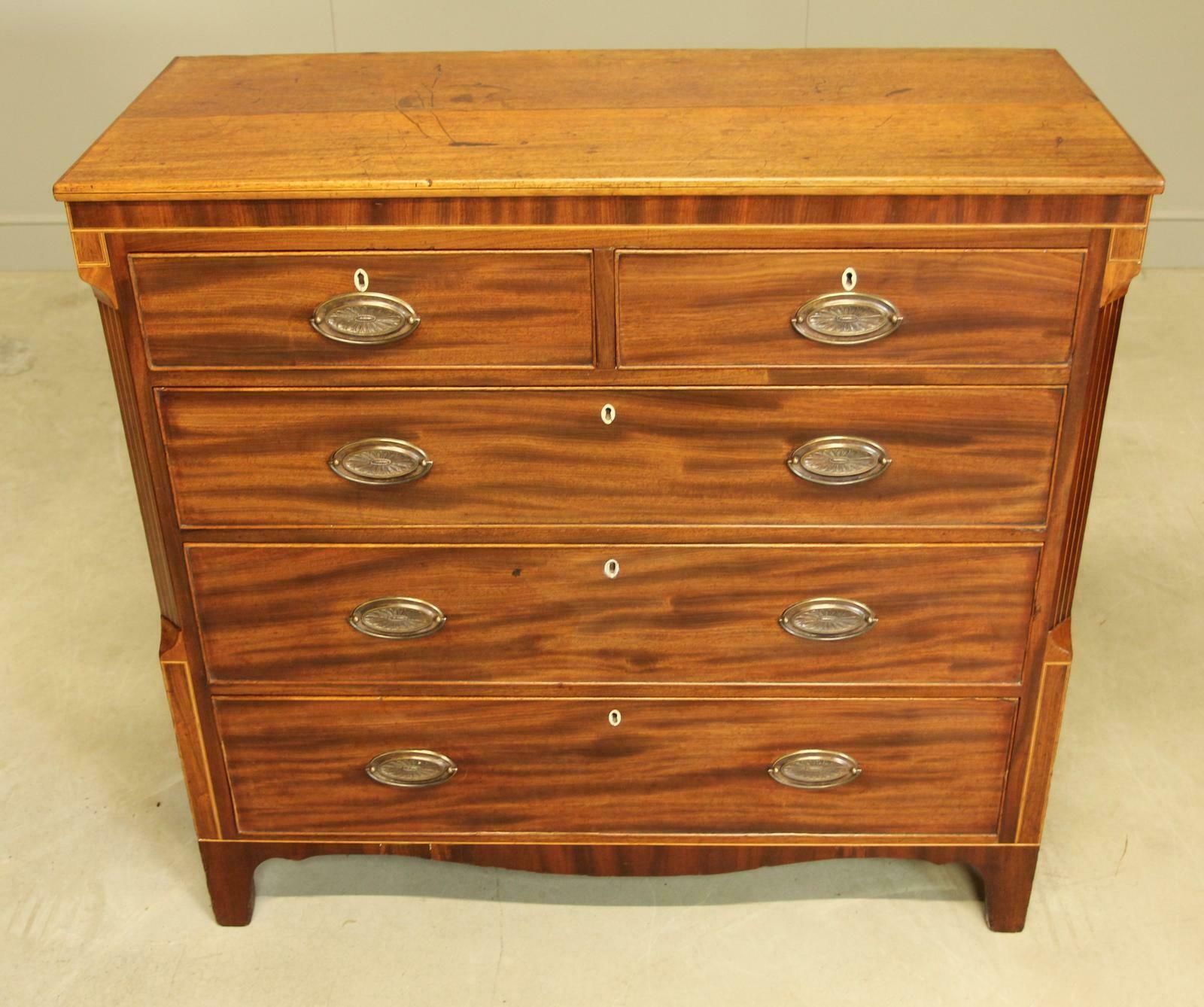 photo for sale Victorian Inlaid  Chest Of Drawers