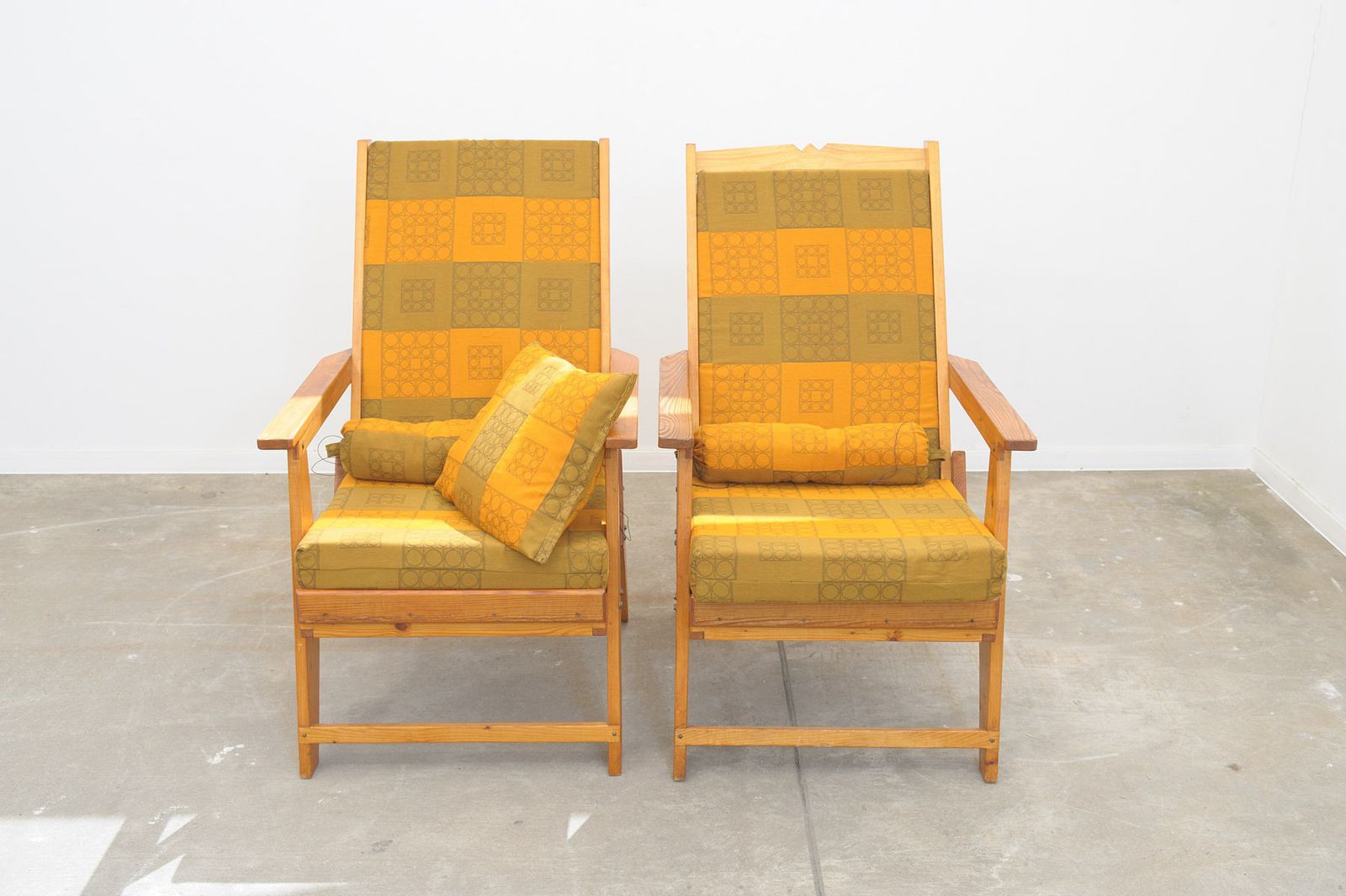 Scandinavian Style Pine Wood Armchairs, 1970´S, Set Of 2 photo 734.0