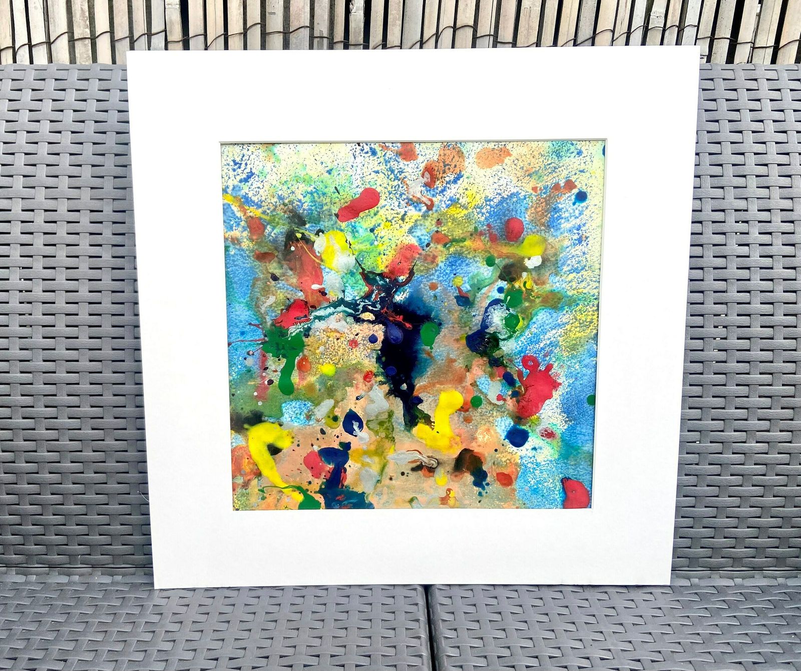 Original Mixed Media Painting ‘Carnival Of Colour I’ J Kloss