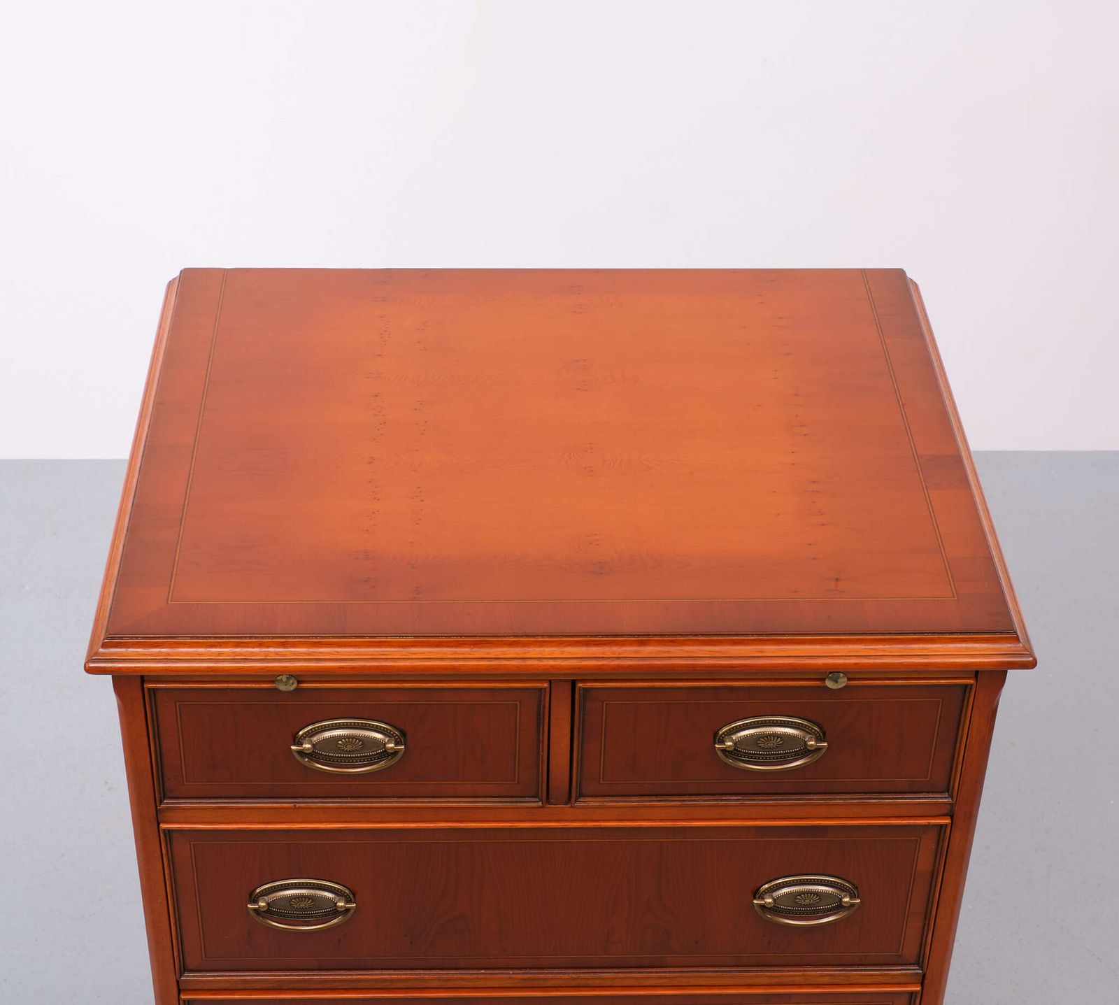 Heldense Exclusive English Furniture Cherry Wood Cabinets 1970s photo furniture