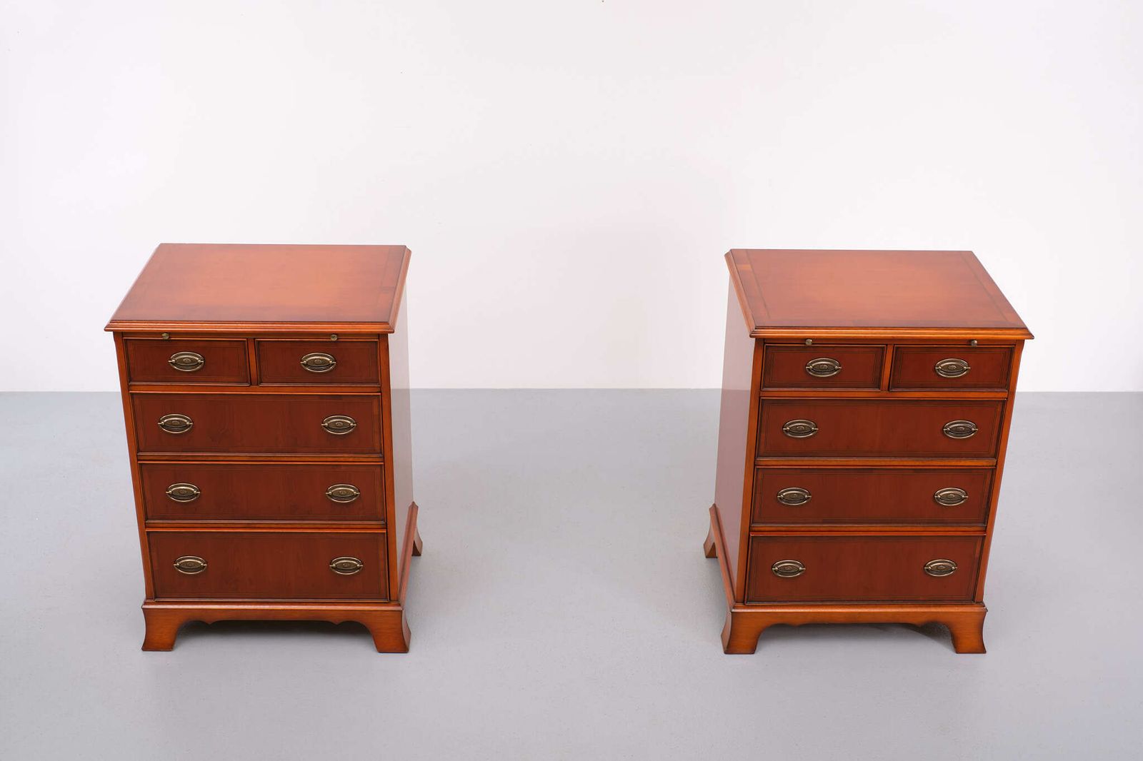 Heldense Exclusive English Furniture Cherry Wood Cabinets 1970s photo 2277.0