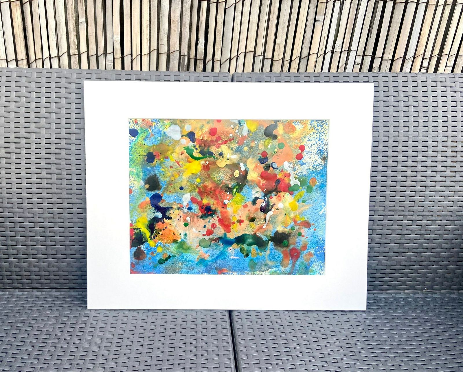 Original Mixed Media Painting ‘Carnival Of Colour II’ J Kloss