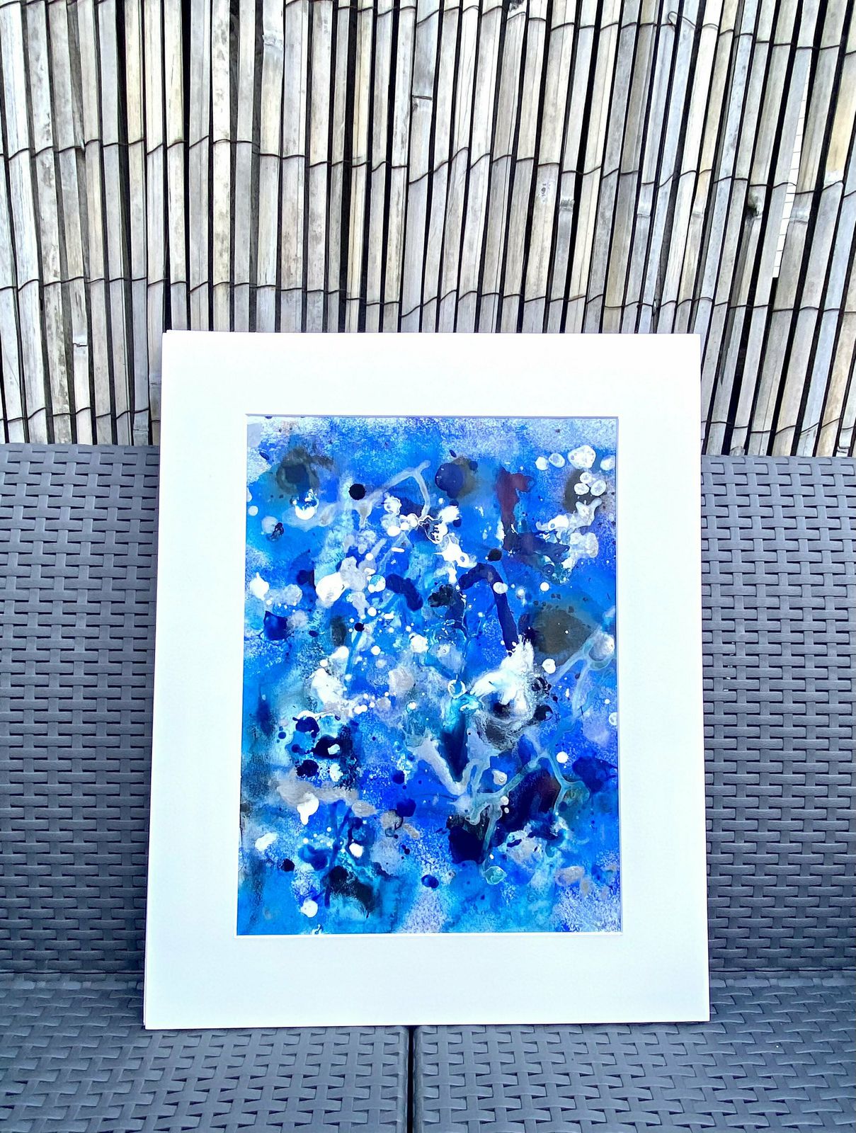 Original Mixed Media Painting ‘Rainy Day’ J Kloss