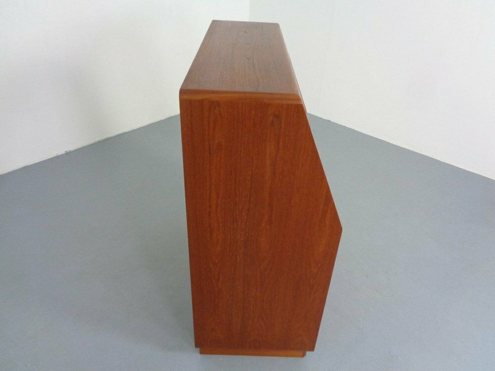 photo vinterior Teak Tambour Secretary From Dyrlund, 1960s