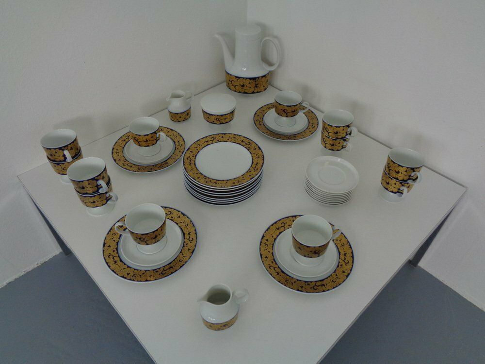 Coffee Service For 12 People By Tapio Wirkkala For Rosenthal, 1960s, Set Of 42 photo Home Decor