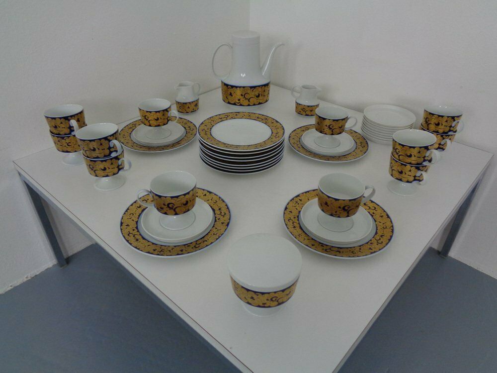 Coffee Service For 12 People By Tapio Wirkkala For Rosenthal, 1960s, Set Of 42 photo 516.0