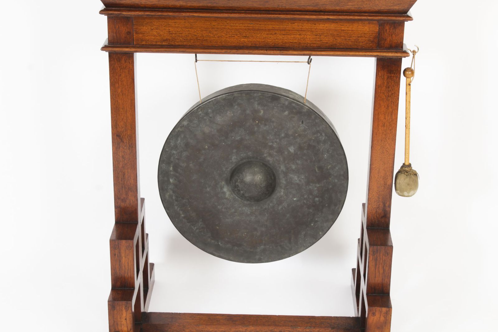 Antique Aesthetic Movement Anglo Japanese Dinner Gong 19th C photo Home Decor