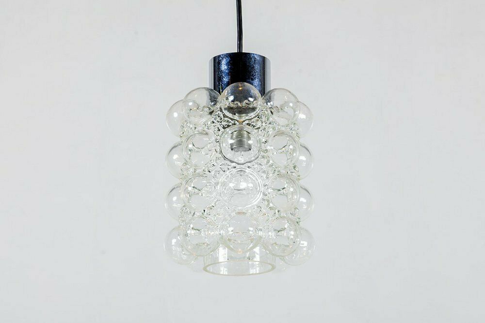 Bubble Glass Ceiling Lamp By Helena Tynell & Heinrich Gantenbrink For Limburg, 1960s photo for sale