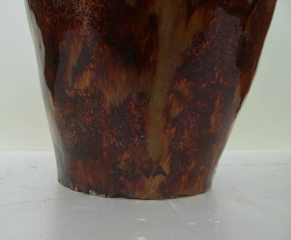 photo vinterior Large Ceramic Vase By Luis Ferreira Da Silva, Portugal, 1960s (73 Cm)