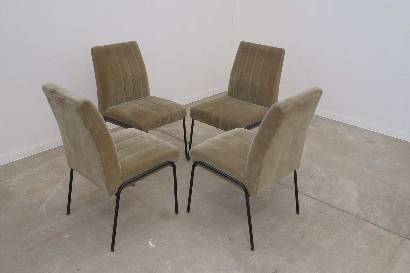 Pierre Guariche Style Dining Chairs, 1960´S, Central Europe, Set Of 4 photo 534.0