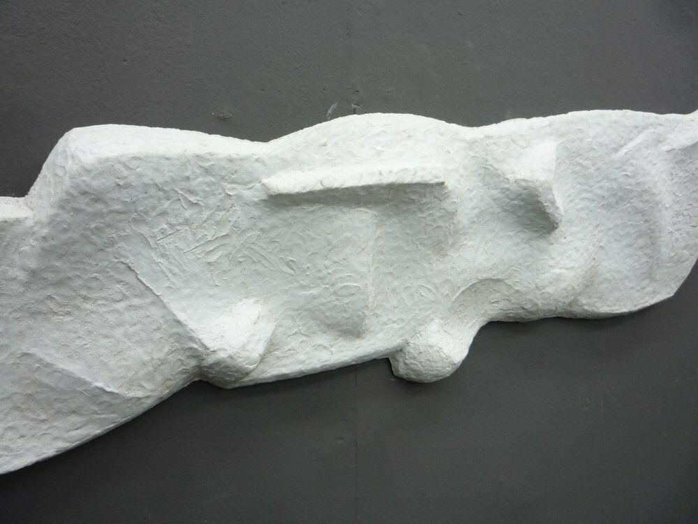 Anthroposophical Cement Wall Sculpture By Armin Naldi, 2000s photo Art
