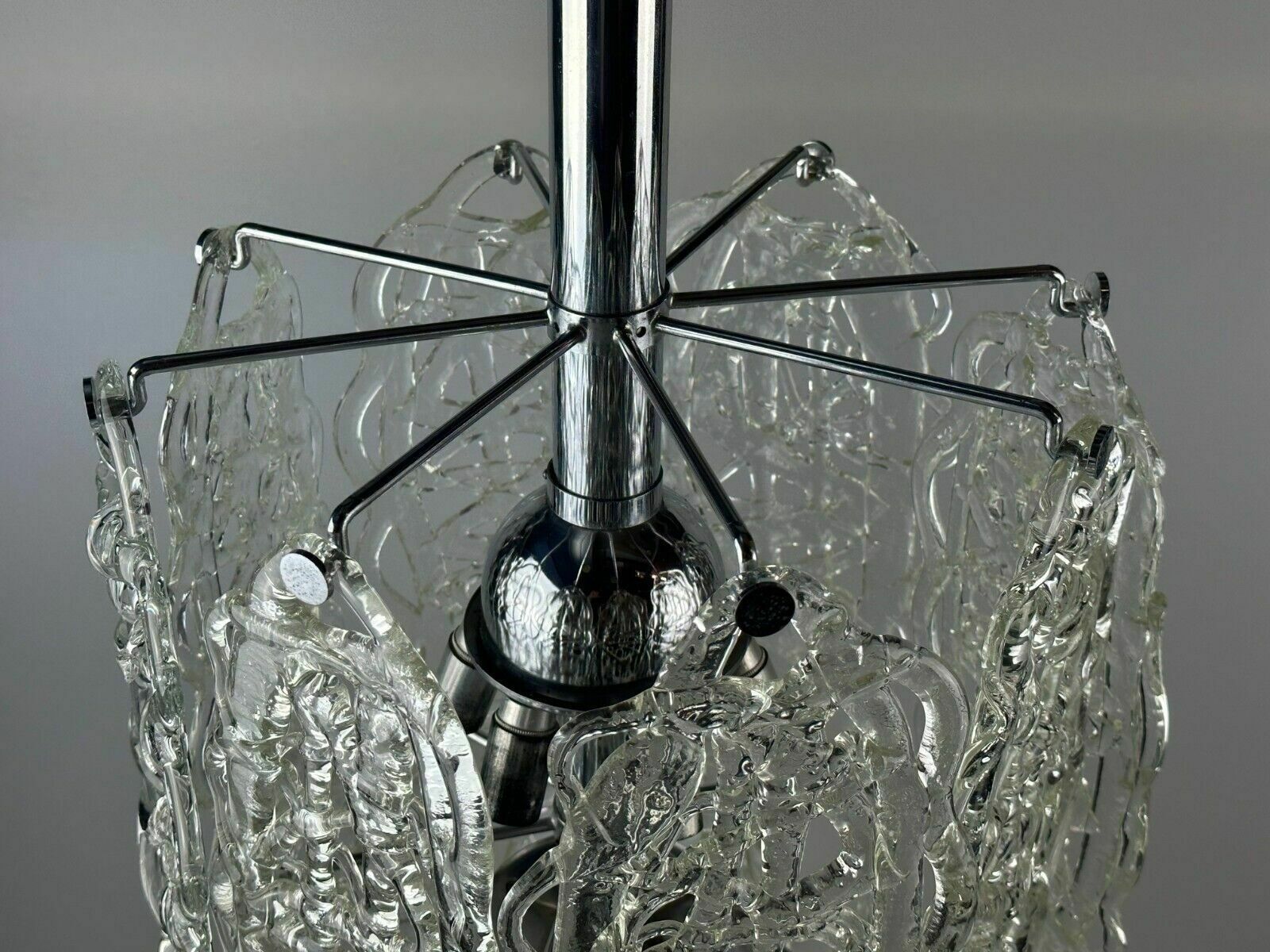 photo for sale 60s 70s Chandelier Av Mazzega Chandelier “Ragnatela” Murano Glass Space Age