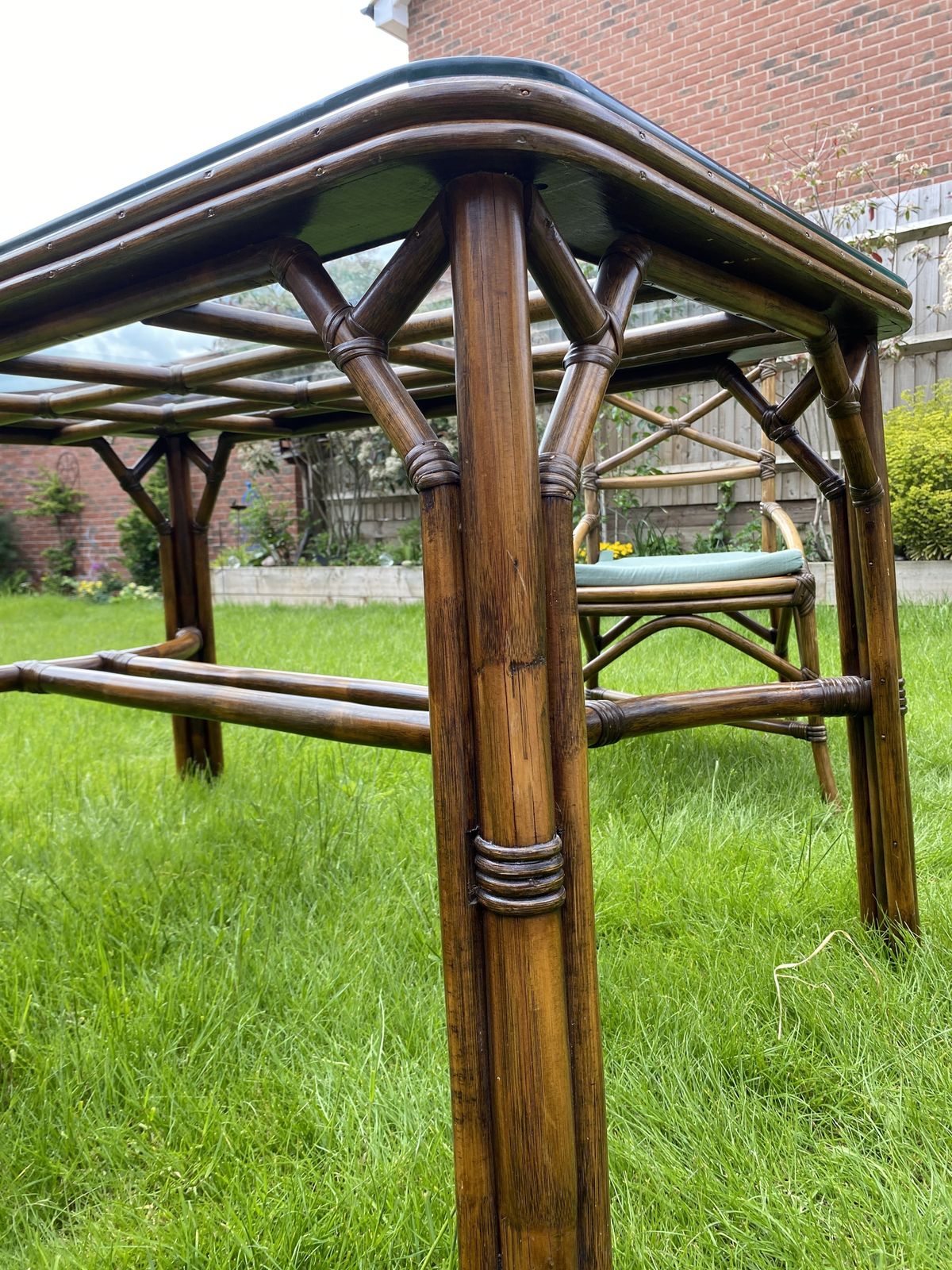 Angrave’s ‘Invincible’ Cane/Rattan Dining Table & Chairs 70s Mid Century photo buy
