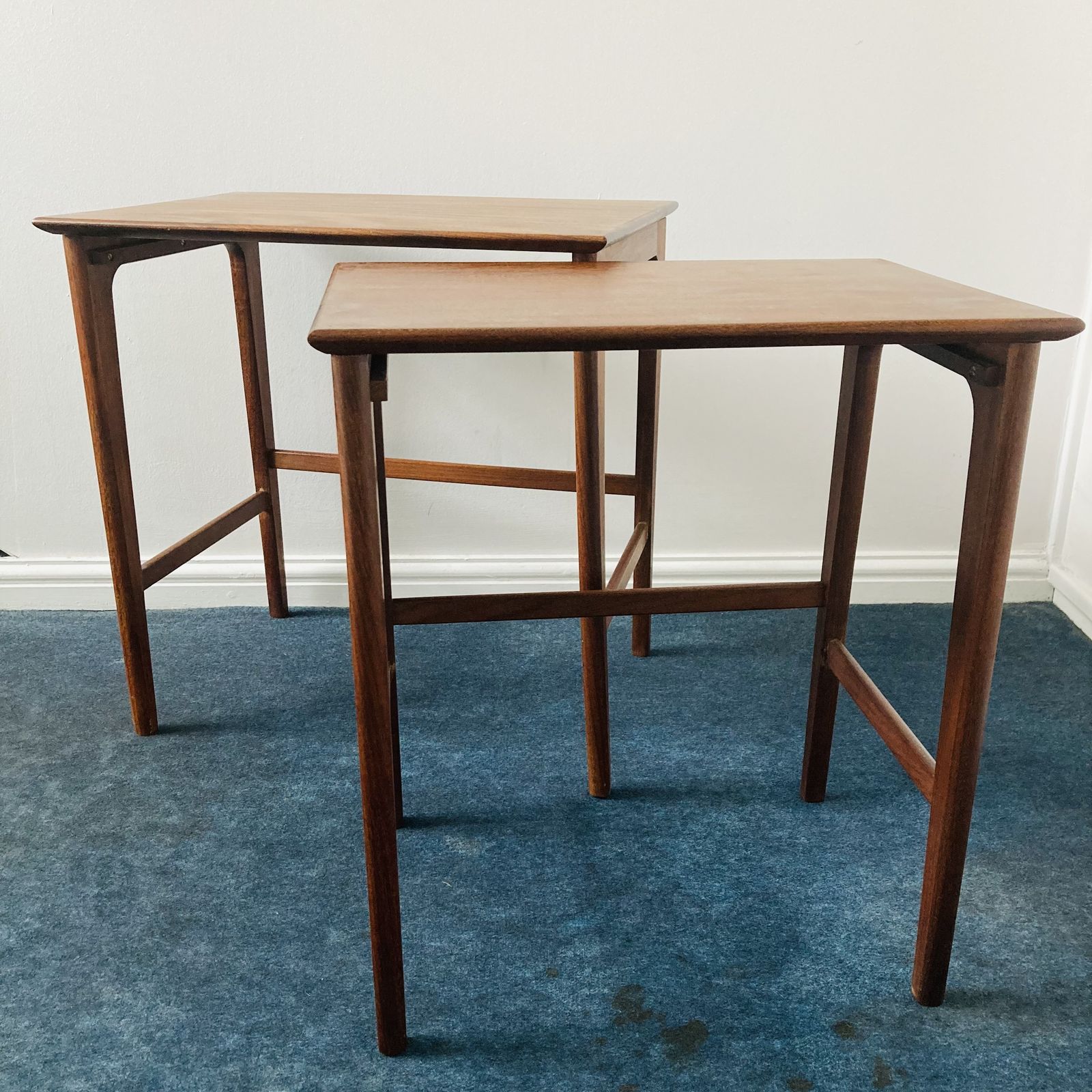 Mid Century Danish Nesting Side Tables photo for sale