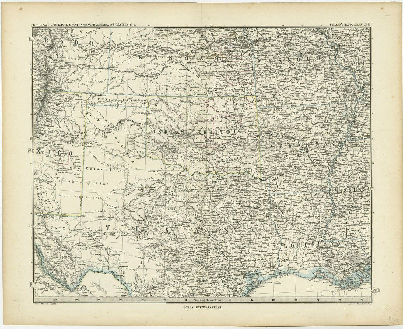 Set Of 4 Antique Maps Of Part Of The United States Of America photo 988.0