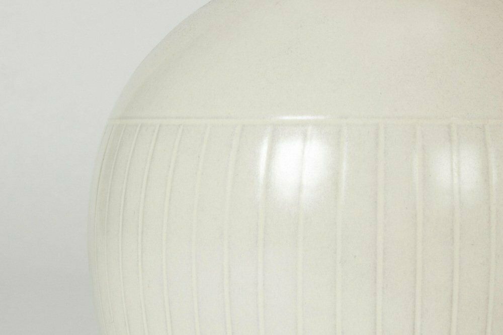 Modernist Floor Vase By Andersson & Johansson For Höganäs, 1940s photo 730.0