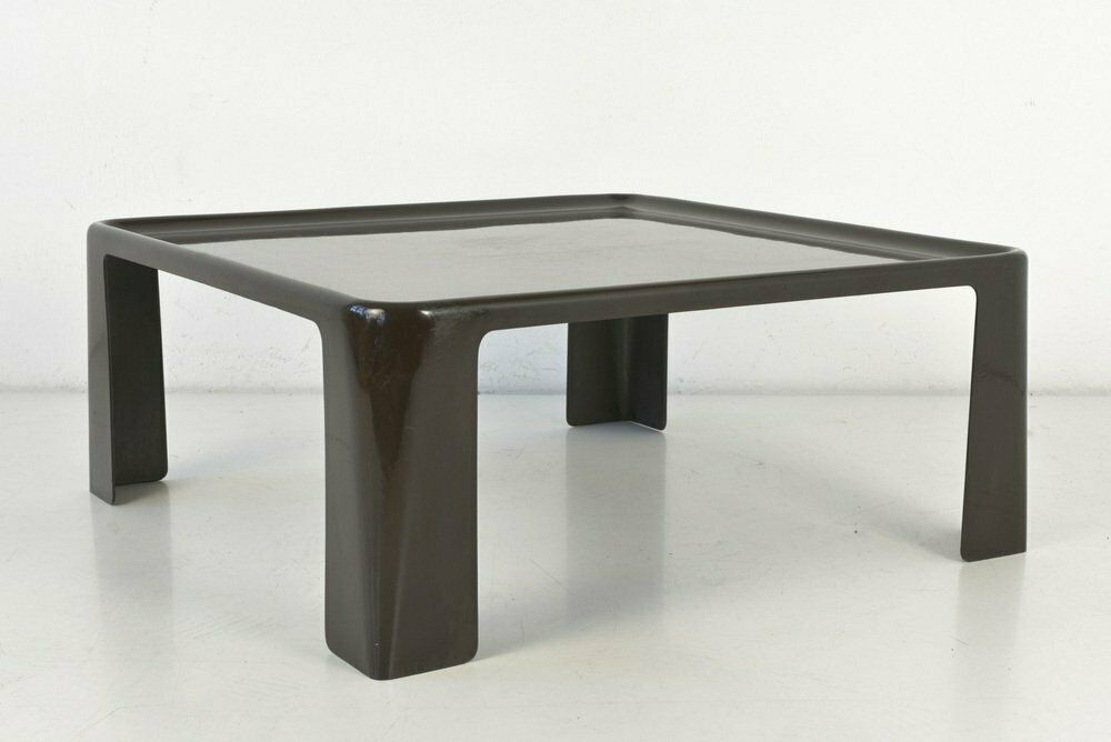 Italian Amanta Square Side Table By Mario Bellini For B&B Italia, 1966 photo buy