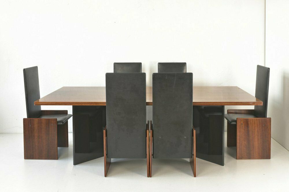 Kazuki Dining Chairs By Kazuhide Takahama For Gavina, Italy, 1968, Set Of 6 photo furniture