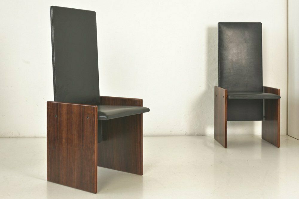 photo furniture Kazuki Dining Chairs By Kazuhide Takahama For Gavina, Italy, 1968, Set Of 6