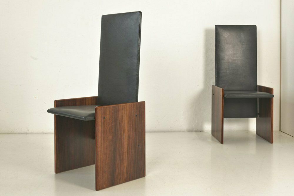 photo vinterior Kazuki Dining Chairs By Kazuhide Takahama For Gavina, Italy, 1968, Set Of 6