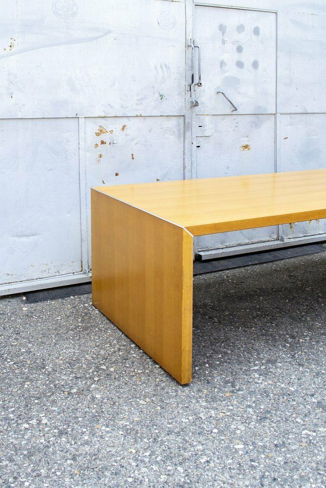 Italian Light Removable Desk In Ash And Aluminum, 1960s photo Furniture