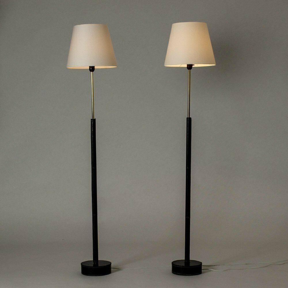 Mid Century Floor Lamps From Bergboms, 1960s, Set Of 2