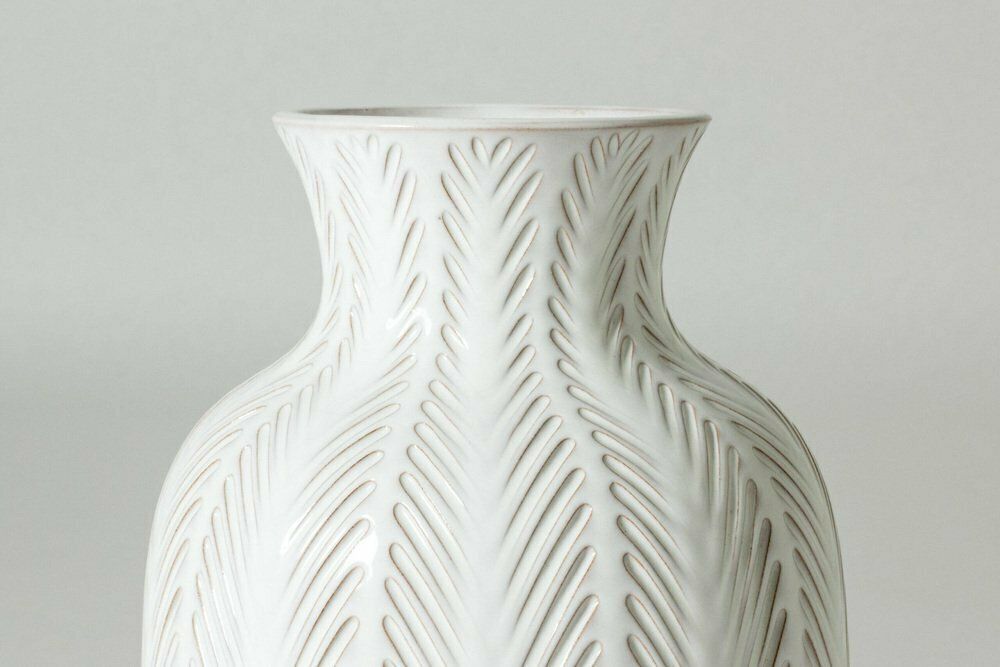 Modernist Earthenware Floor Vase By Anna Lisa Thomson, 1940s photo Home Decor