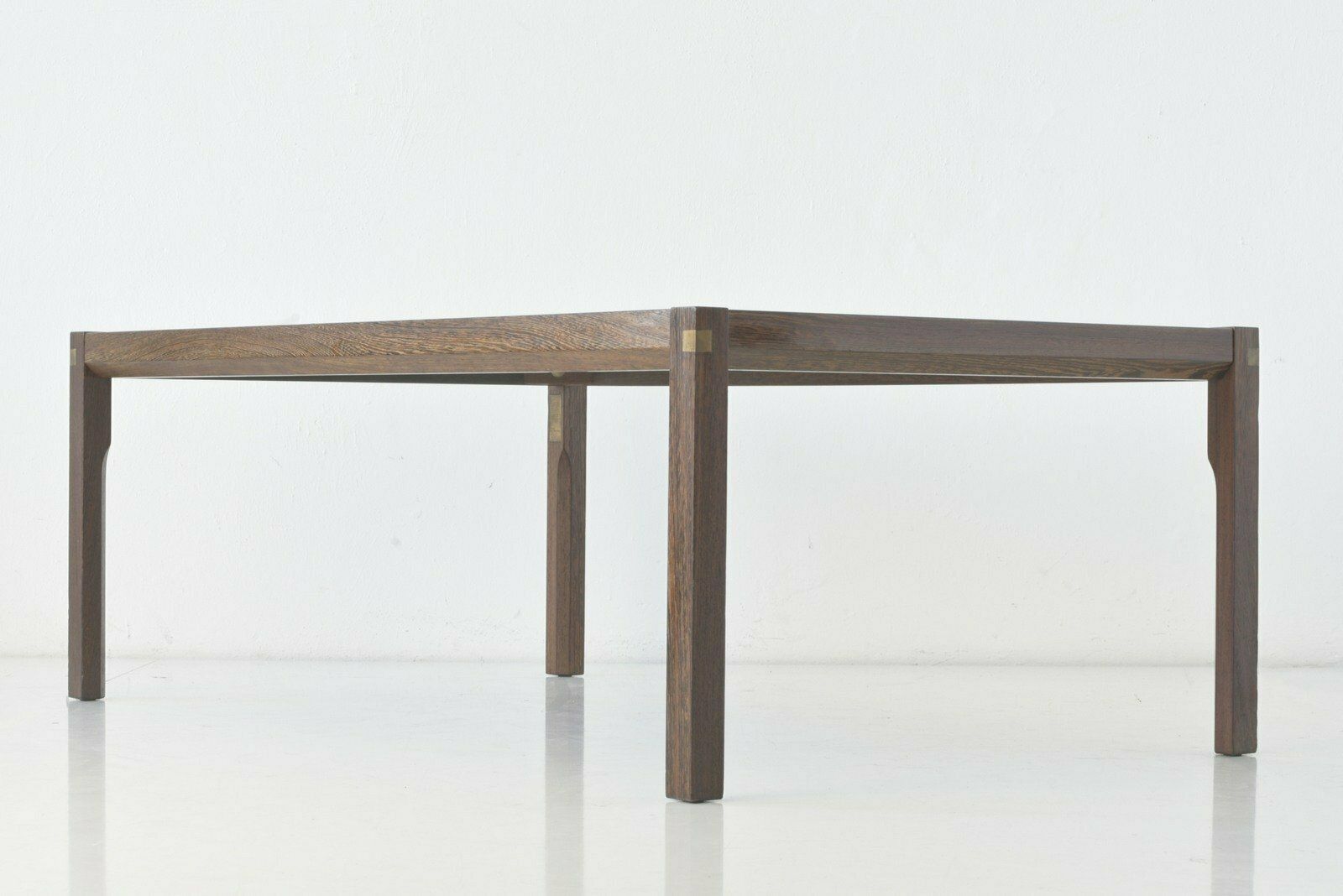 Furniture Wenge Side Table By Gorm Lindum Christensen & Rolf Middelboe For Tranekær, Denmark, 1970s photo