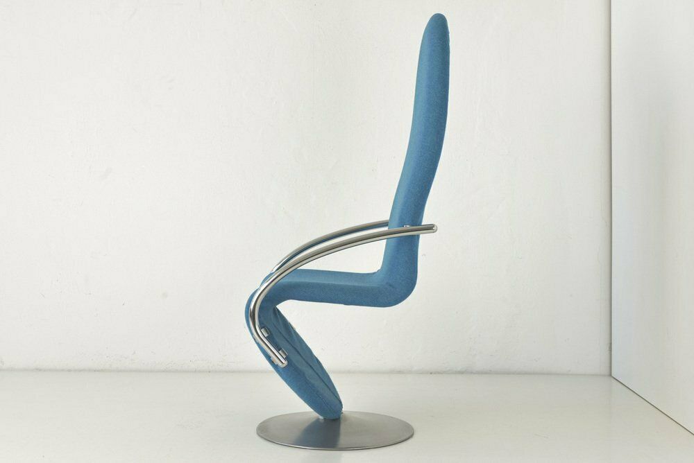 Furniture 1 2 3 Series Highback Chair By Verner Panton For Fritz Hansen, Denmark, 1973 photo