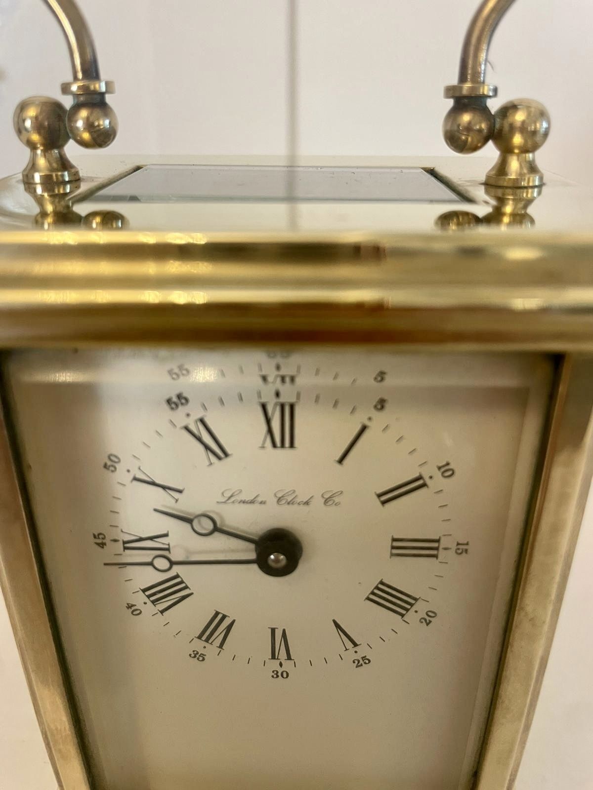 Antique Early 20th Century Quality Brass Carriage Clock photo Home Decor