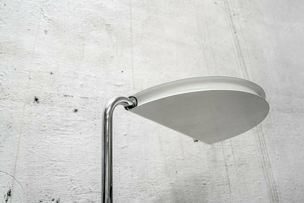 Italian Floor Lamp Mezzaluna By Bruno Gecchelin For Skipper, 1970s photo Lighting