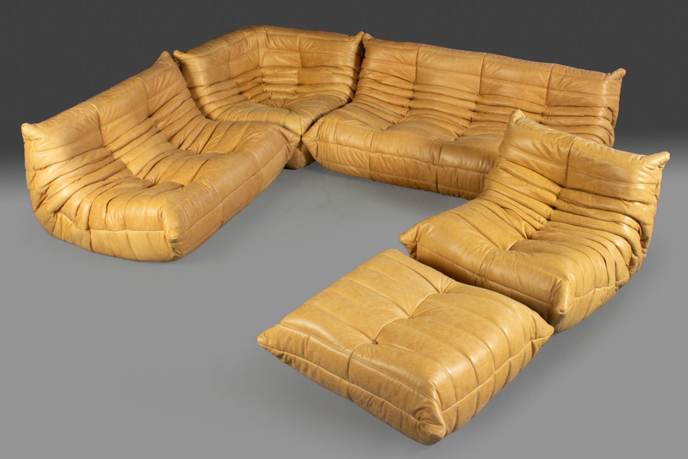 5 Pieces Togo Set By Michel Ducaroy For Ligne Roset photo furniture