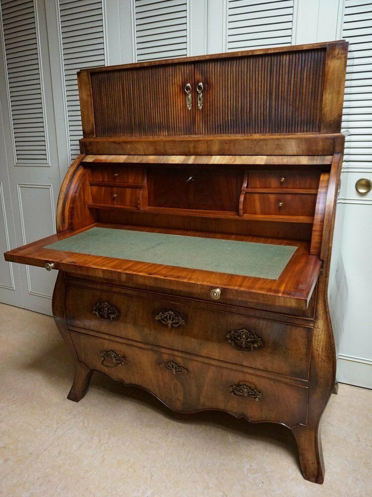 photo for sale Dutch Bombe Cylinder Secretaire, 1700s