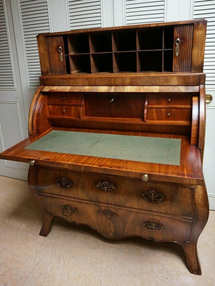 photo buy Dutch Bombe Cylinder Secretaire, 1700s