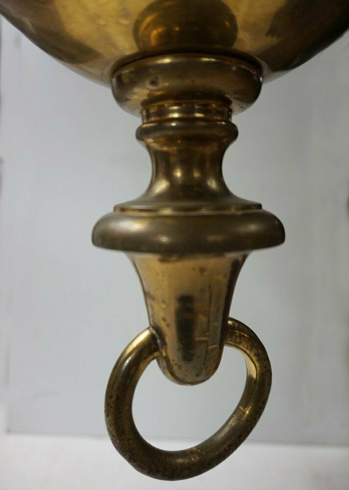 photo furniture Dutch Colonial Rembrandt 5 Light Bronze Chandelier, 1870s