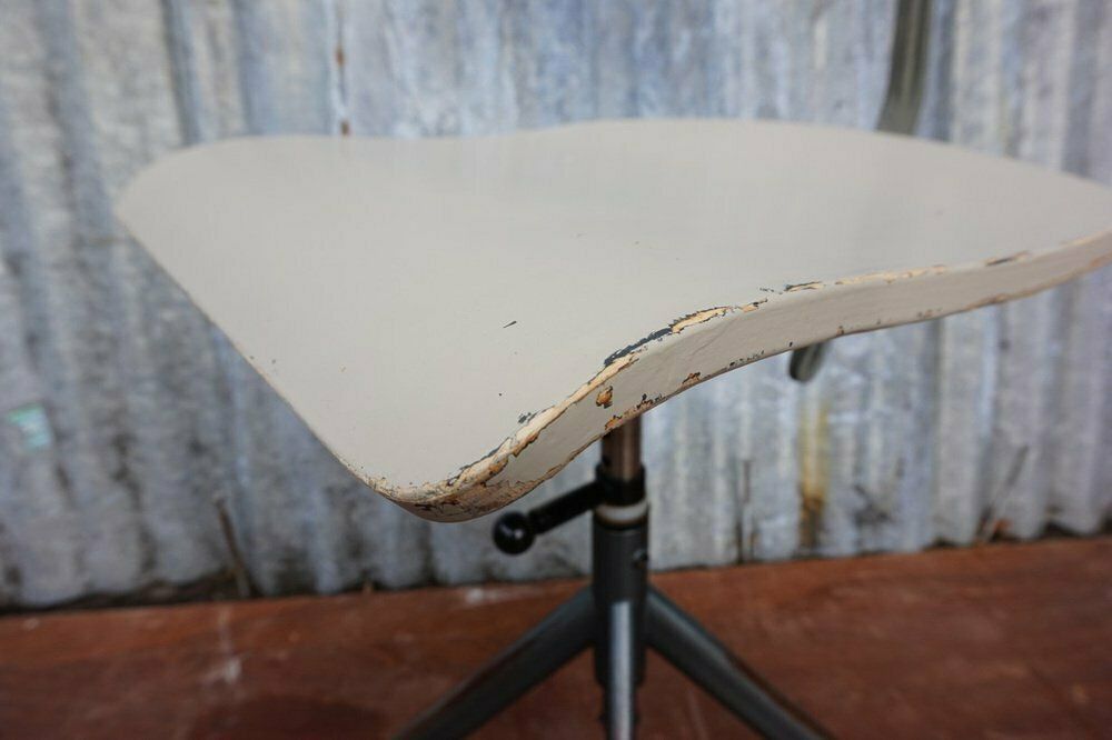 Swedish Industrial Architect Work Desk Chair By John Odelberg & Anders Olsen, 1940s photo vintage