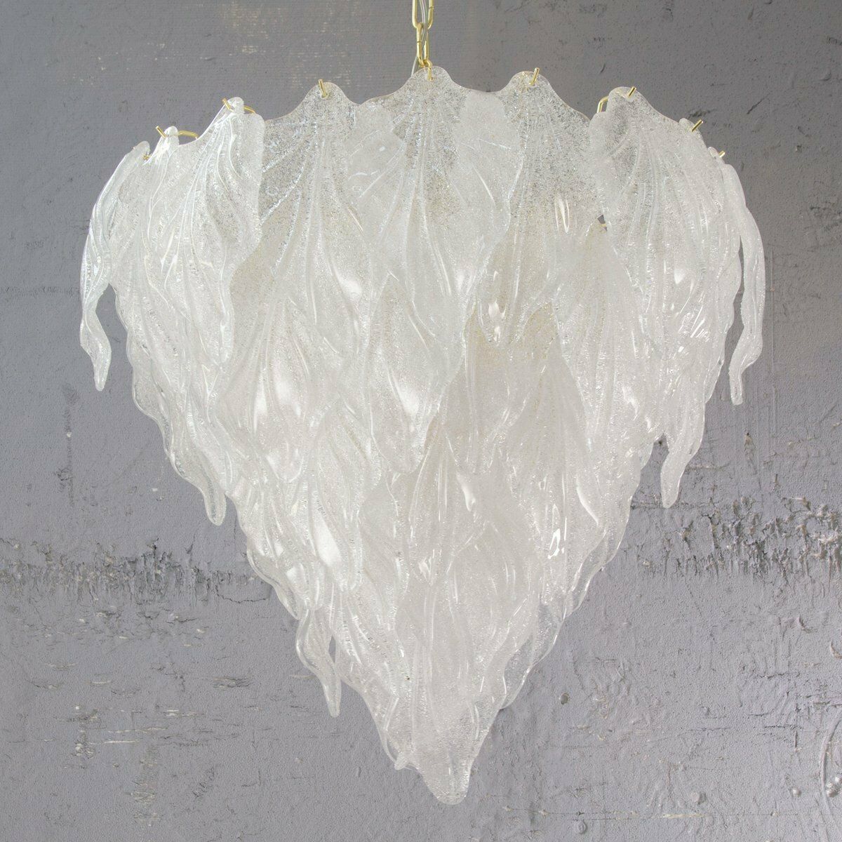 Vintage Italian Murano Glass Chandelier, 1990s photo vinterior