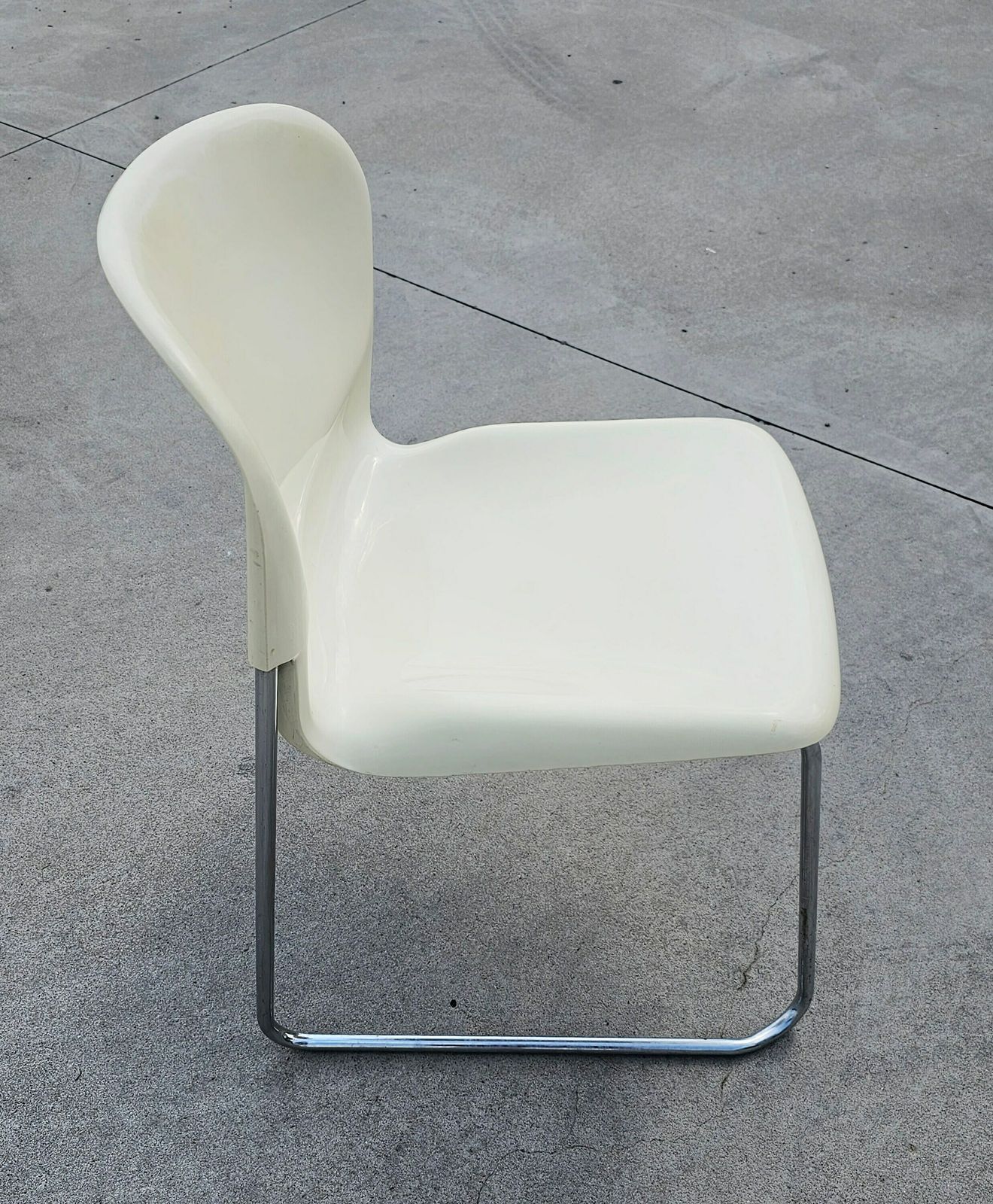 1 Of 30 Space Age Stackable Swing Chairs Model Sm400 K Designed By Gerd Lange // Made In West Germany In 1977 photo 200.0