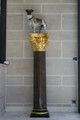 Large Neoclassical Granite And Gilt Bronze Column, 20th Century. photo furniture