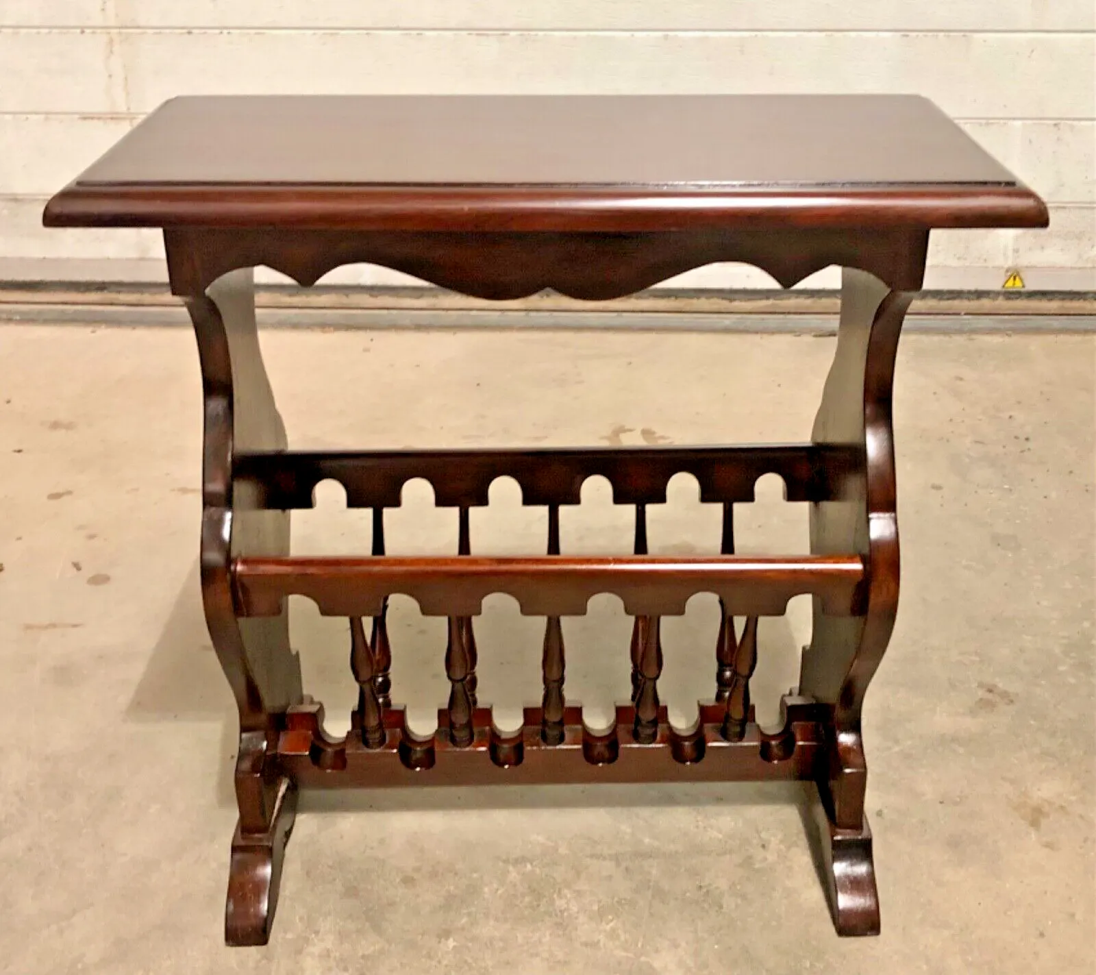 Two Vintage Mahogany Occasional Tables photo for sale