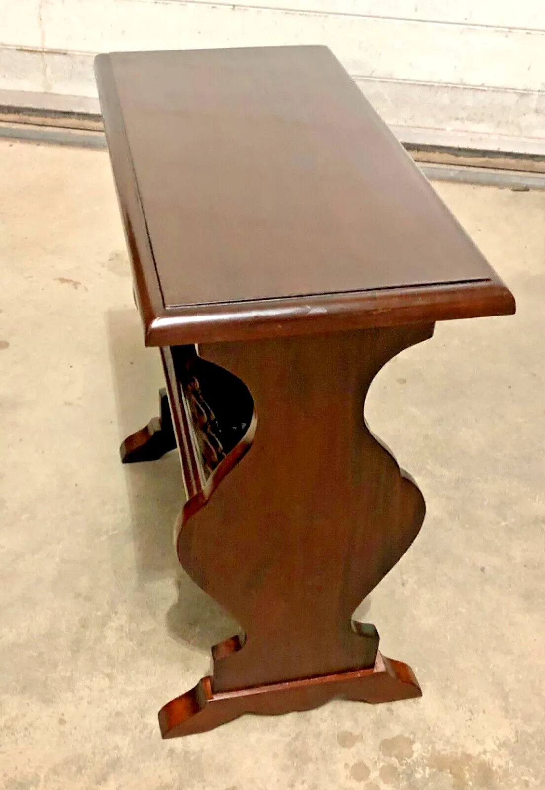 Two Vintage Mahogany Occasional Tables photo vinterior
